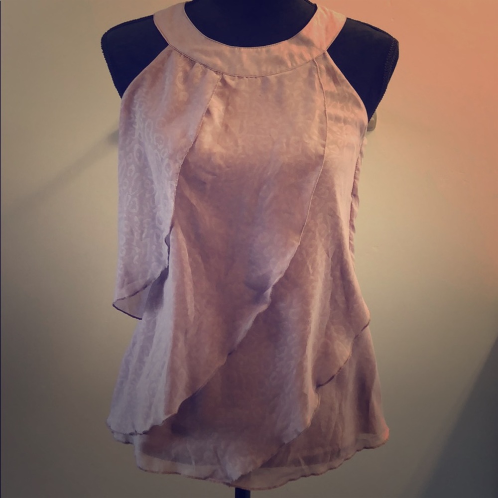 Lovely Layered Lavender Blouse